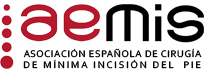 logo asociación española de cirugía de mínima incisión del pie